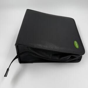 TekNmotion CD DVD Blu-Ray Zip-Up Case - Holds 288 Discs 36 Pages Faux Leather